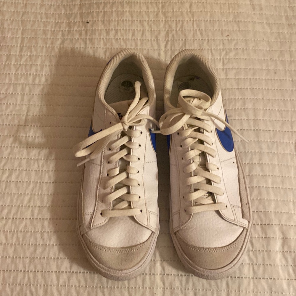 Blue Nike Blazers